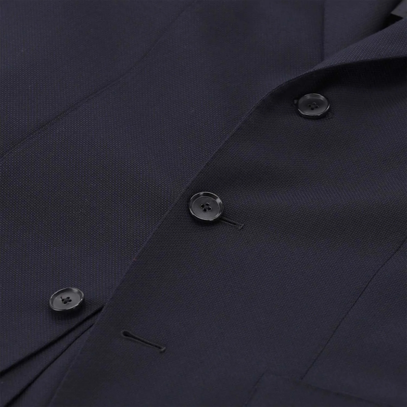 Emanuela Caruso Colbert Sakko Aida aus Wolle blau(Image 3)