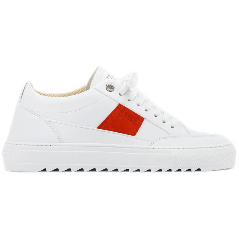 Mason Garments Sneaker basse Tia Sport Movimento Orange weiß