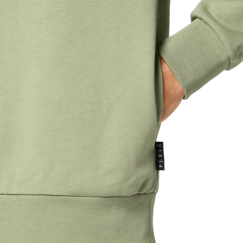 Philipp Plein Top Hoodie King Plein grün(Image 3)