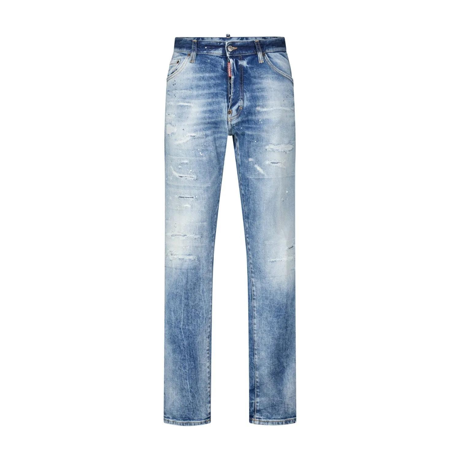 Thumbnail - Dsquared2 - Cool Guy' Blue Five Pocket Jeans - Größe 48 - blau