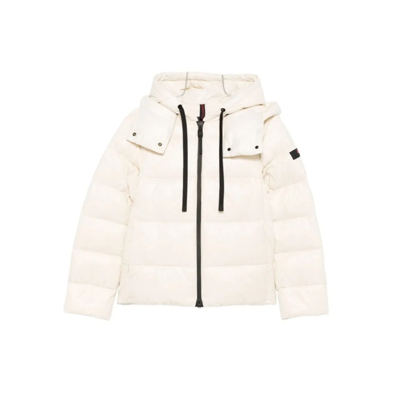 Peuterey  Beige Puffer Jacket With Double Hood Neutrals