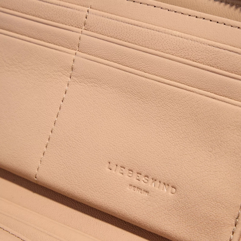 Liebeskind Berlin Portemonnaie mit Zip-Around-Reißverschluss Alessa 3 Pebble Gigi Sandy(Image 4)