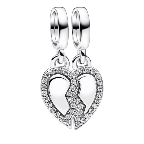 Pandora Friends Splittable Heart Dangle Charm gold Pendant