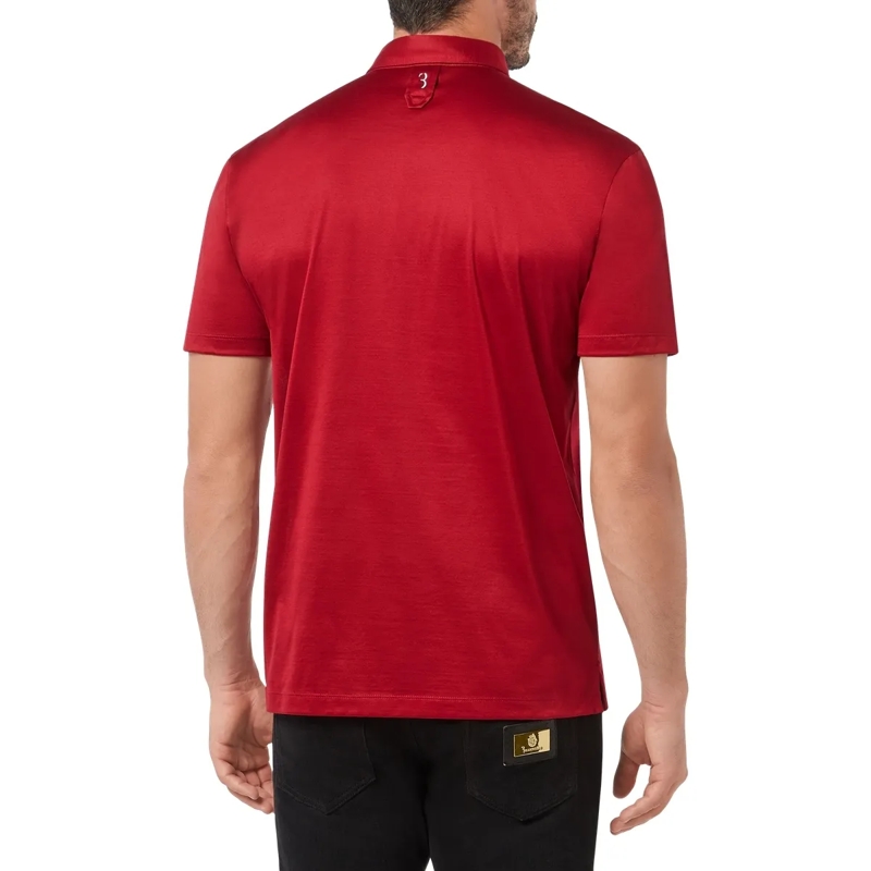 BILLIONAIRE Top Poloshirt Crest bordeaux(Image 2)