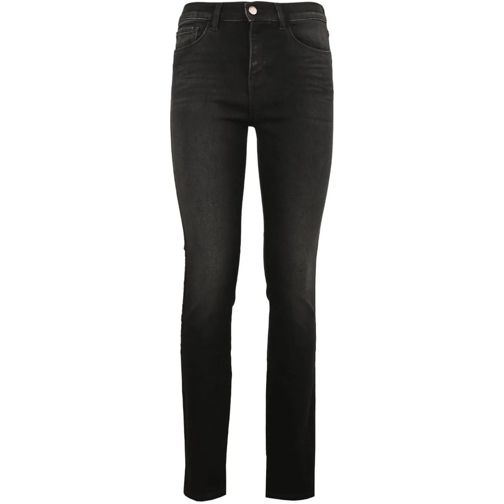 Emporio Armani Magere Been Jeans Jeans Black schwarz