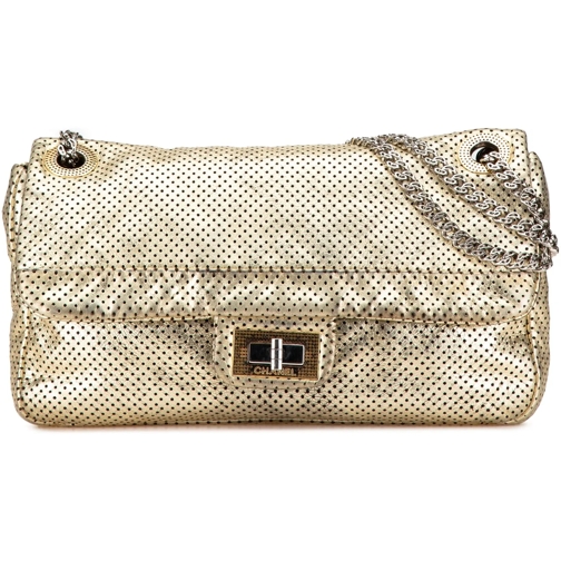Chanel Sac à bandoulière 2008-2009 Medium Perforated Calfskin Reissue Drill gold (Image 2)