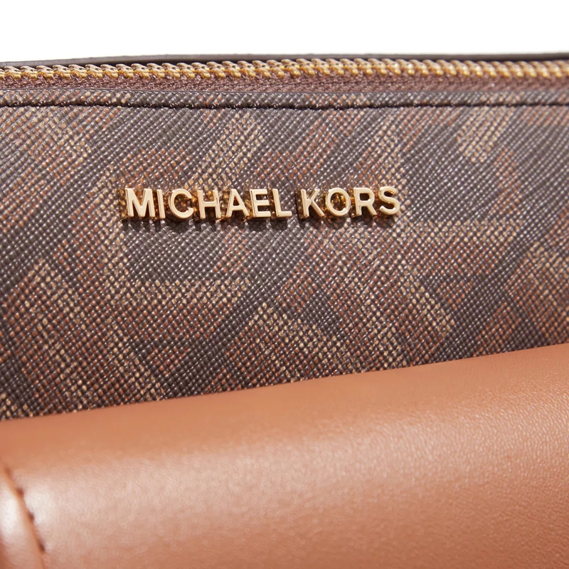 MICHAEL Michael Kors Crossbody Bag Parker Large Mf Crossbody Brown Luggage(Image 5)