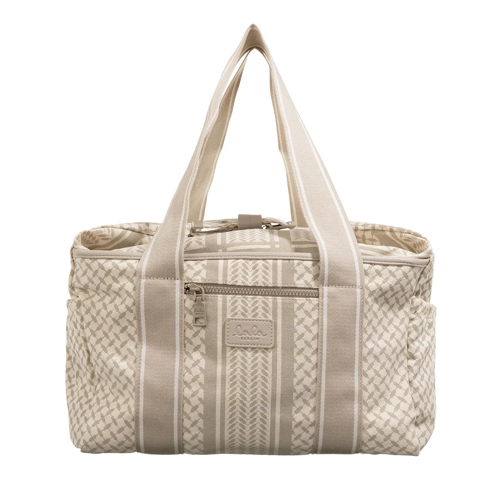 Lala Berlin Weekender Big Bag Muriel 2.0 Heritage Stripe Beige