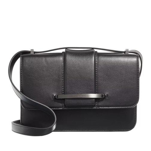 Calvin Klein Bar Hardware Shoulder Bag Ck Black Crossbody Bag