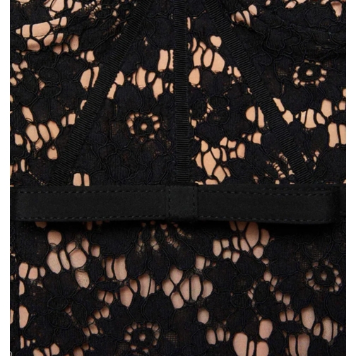 Self Portrait Robes midi Self-portrait Dresses Black schwarz (Image 5)