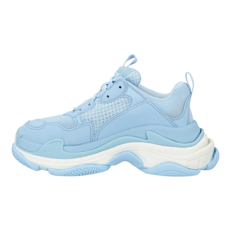 Balenciaga Lage-top sneaker Light Blue' Triple S Sneaker Blue