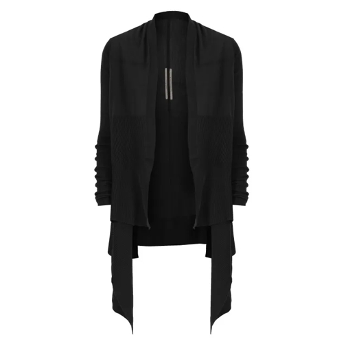 Rick Owens  Black Wool Cardigan Black