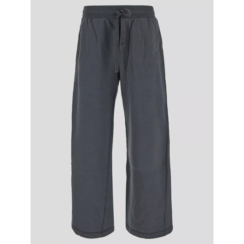 Dolce&Gabbana  Black Cotton Joggers With Adjustable Drawstring Black