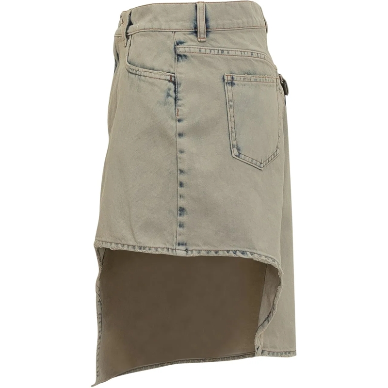 Coperni Minirock Gonna in Denim taupe(Image 3)