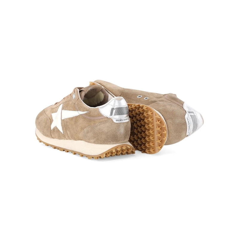 Golden Goose Low-Top-Sneaker Sneaker Marathon aus Velourseder braun(Image 3)