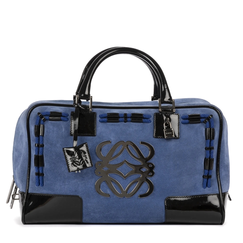 Loewe Crossbody Bag Ltd. Ed. Amazona Boston 36 blau