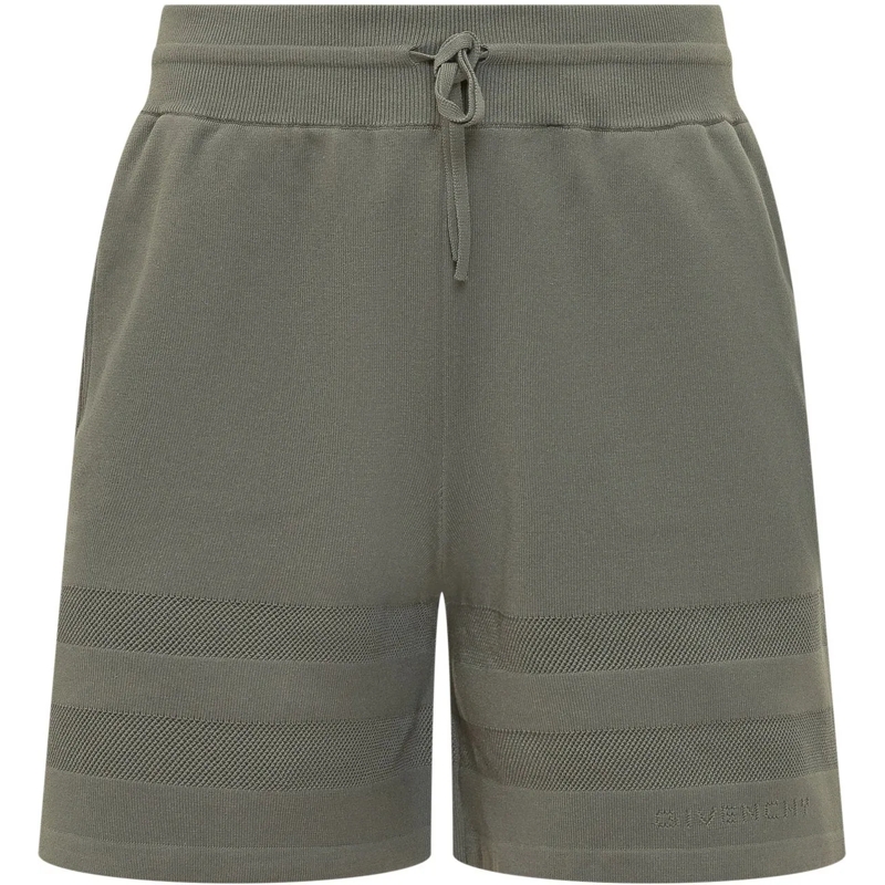 Givenchy Shorts Shorts in Maglia con Coulisse grün