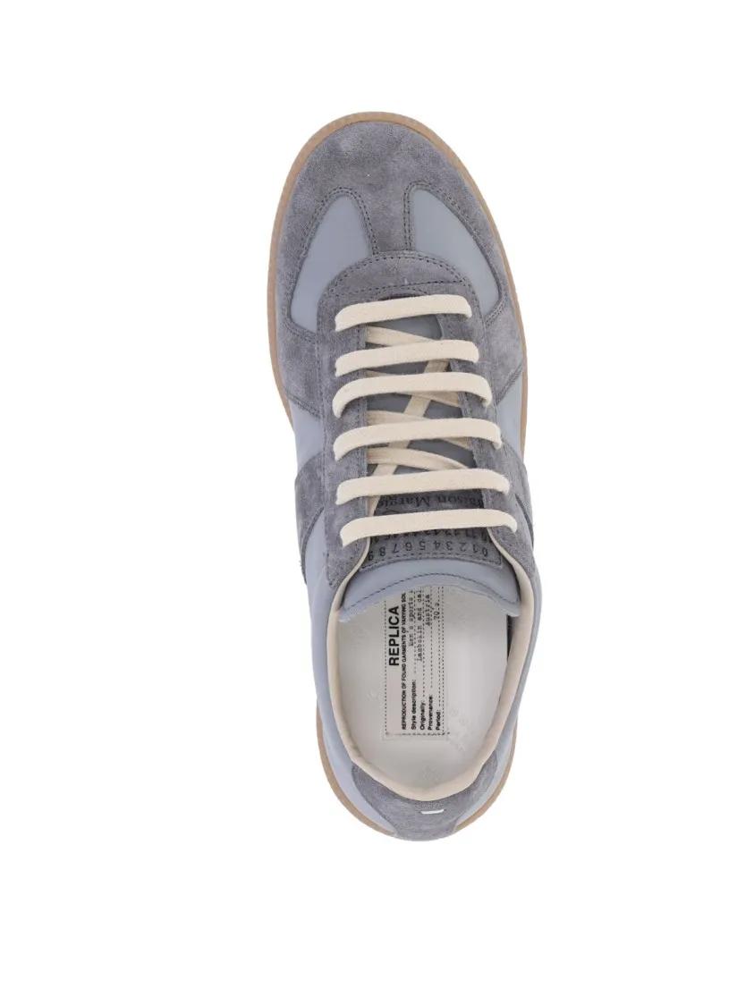 Thumbnail - Maison Margiela Low-Top Sneaker - Streamlined Grey Sneakers With Contemporary Design - Gr. 42,5 (EU) - in Grau - für Dam...