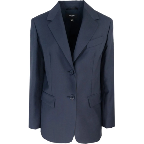 Max Mara Übergangsjacke Max Mara Jackets Blue blau