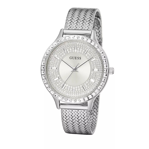 Guess Ladies Dress Watch Silver Quartz Horloge