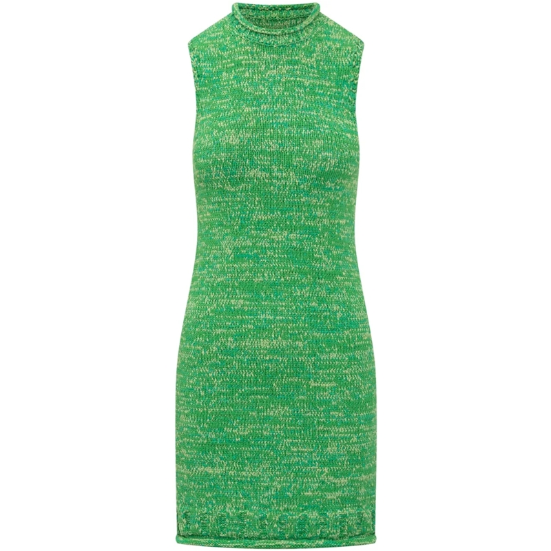 J.W.Anderson Mini-robe Vestito Mini Space Dye grün