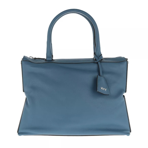 Abro Baltimora Leather Shoulder Bag Blueberry Fourre-tout