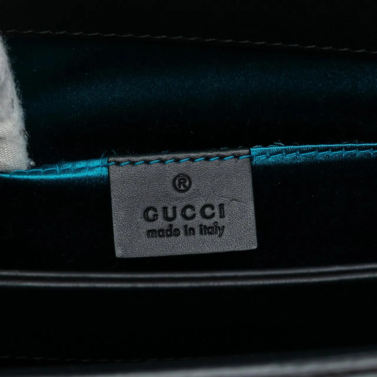 Thumbnail - Gucci Hobo Bags - Small Suede Ophidia Chain Crossbody - Gr. unisize - in Blau - für Damen