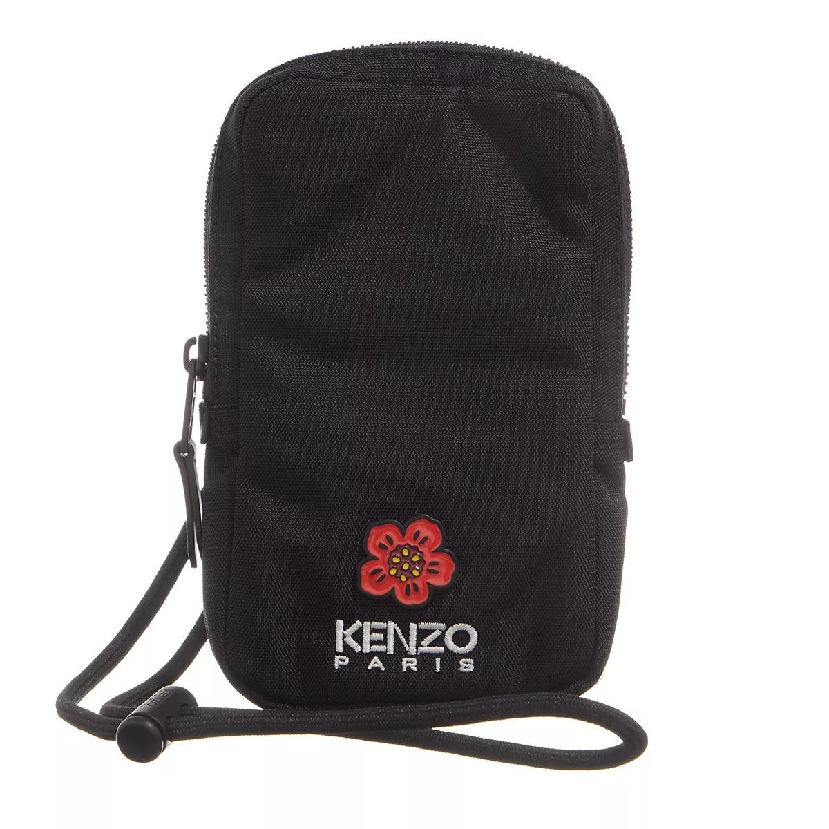 Kenzo Handyhüllen - Phone Holder On Strap - Gr. unisize - in Schwarz - für Damen