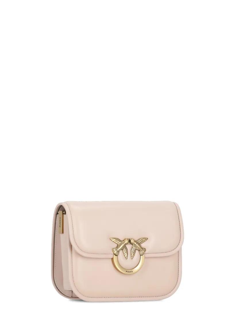 Pinko Hobo bags Pink Love Box Mini Bag in roze
