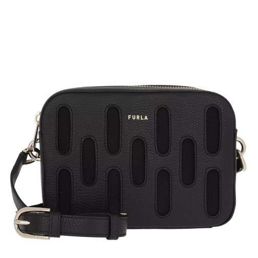 Furla Block Mini Crossbody Nero Camera Bag