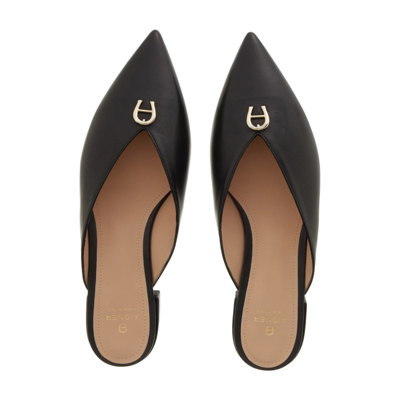 AIGNER Mules Alina 9A Black(Image 5)