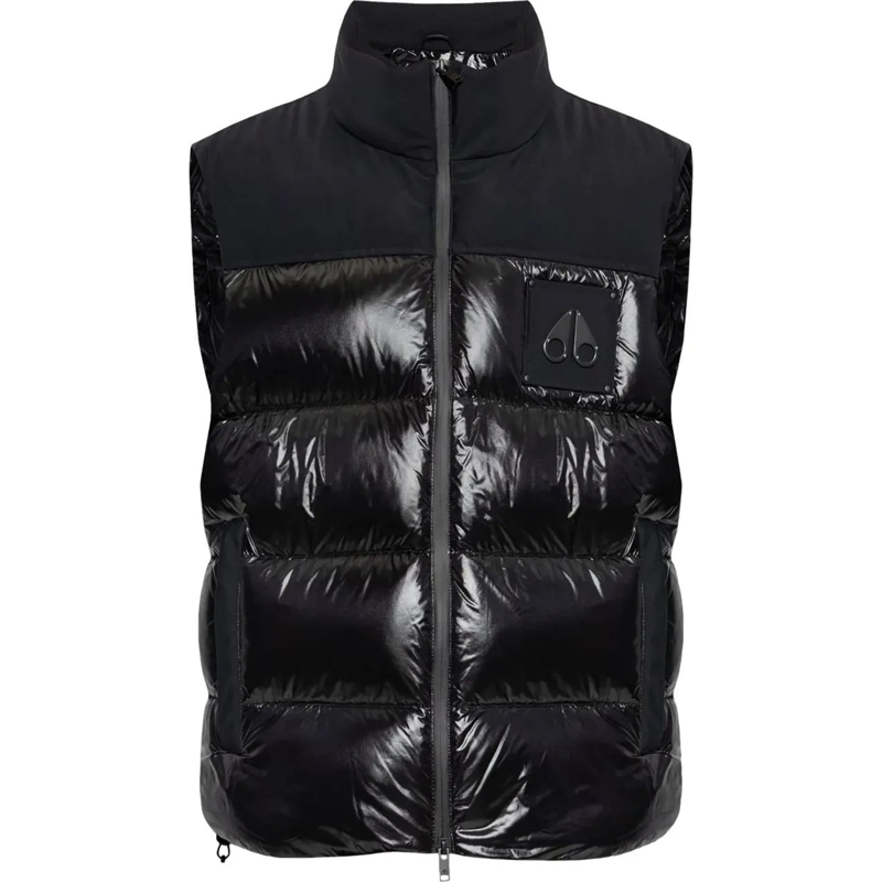 Moose Knuckles Gilet victory peak vest divers schwarz