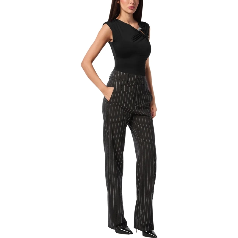 Philipp Plein Hose Straight Fit Hose grau(Image 4)