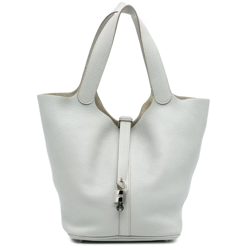 Hermès Fourre-tout Clemence Picotin Lock 26 blau