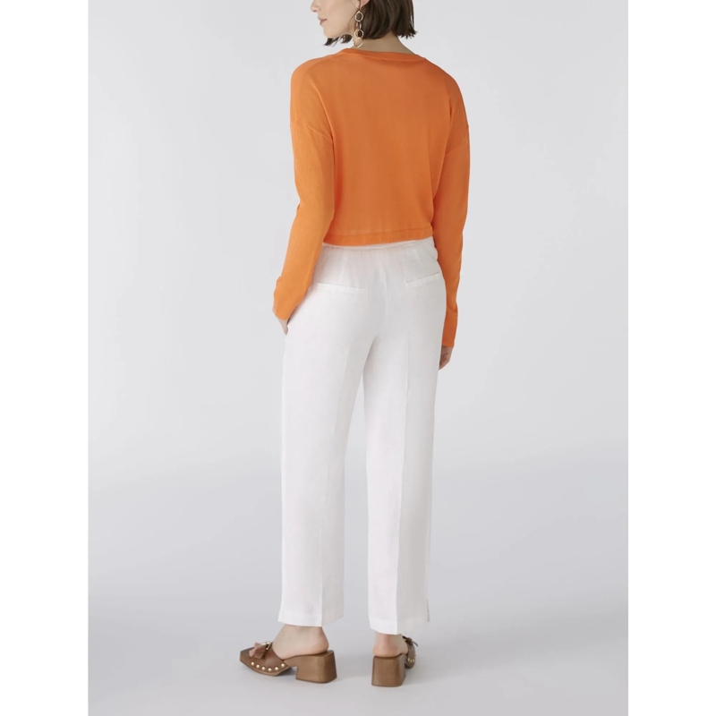 Oui Strickjacke Strickjacke orange (Image 3)