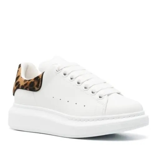 Alexander McQueen Oversized White Sneakers White Low-Top Sneaker