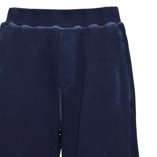 Dsquared2 Short décontracté Navy Blue Cotton Relax Fit Bermuda Shorts Blue (Image 3)