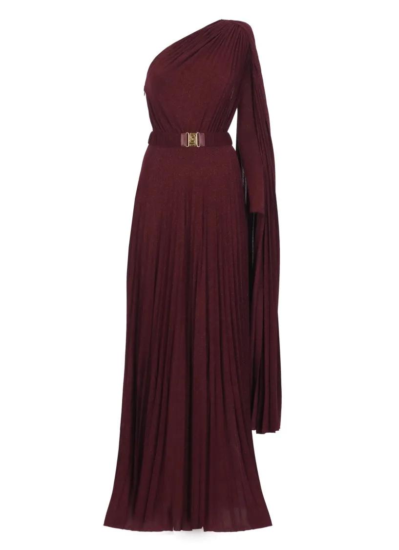 Elisabetta Franchi - Lurex Red Carpet Dress - Größe 38 - rot