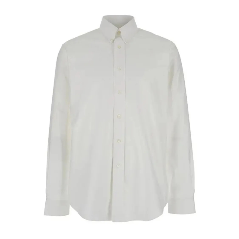 Givenchy Overhemd Classic Fit White Cotton Shirt White