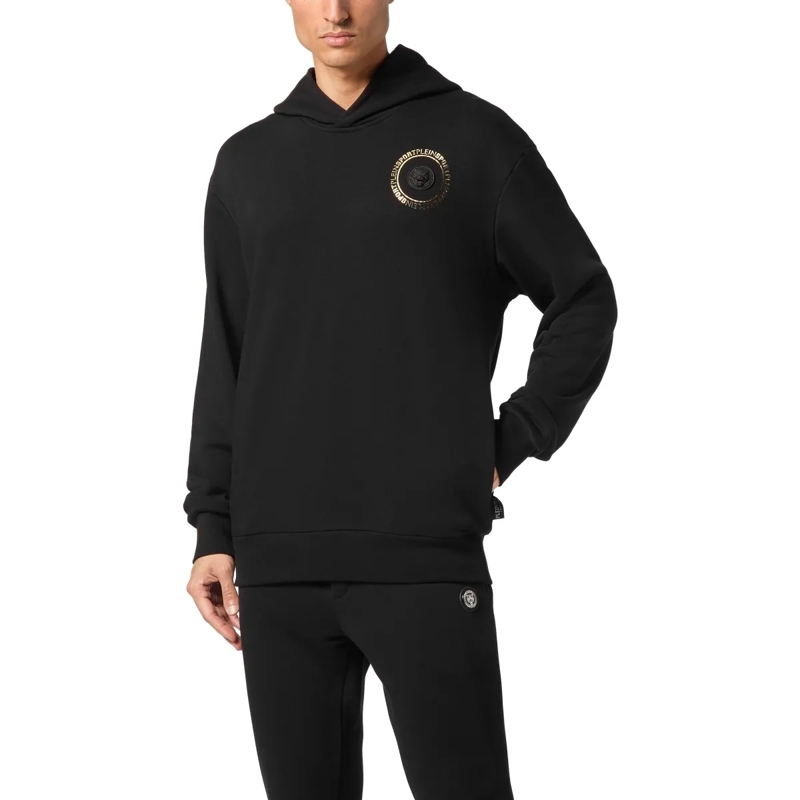 Plein Sport Top Sweatshirt Mit Kapuze Tiger schwarz(Image 3)