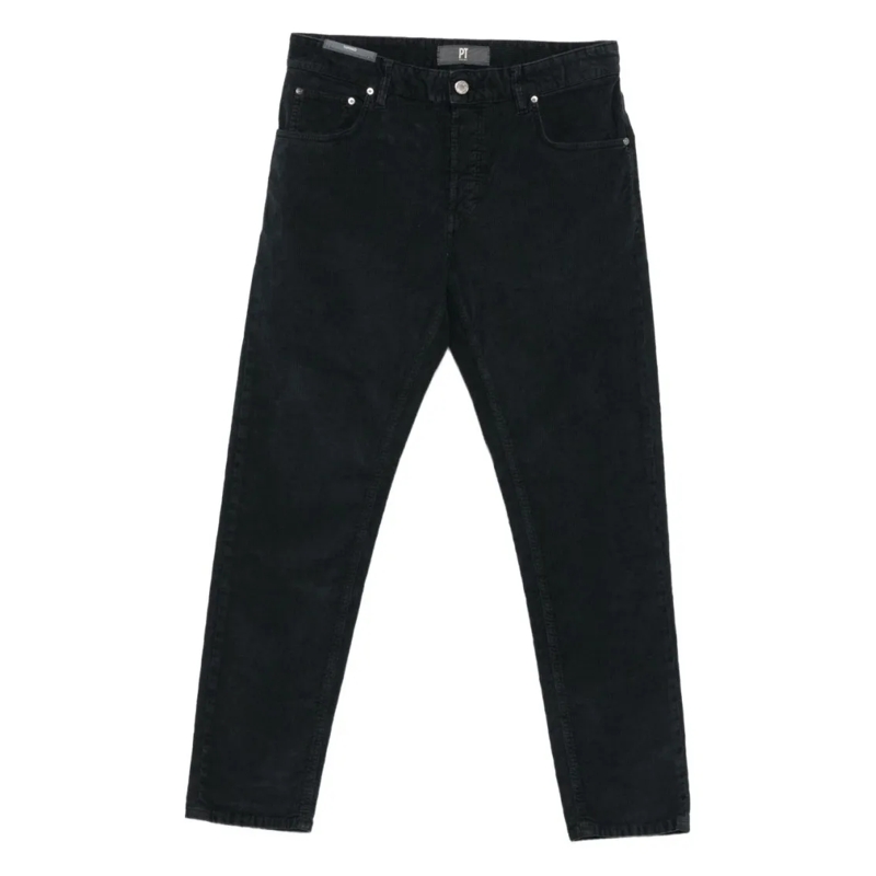 Pt Torino Jeans Black Corduroy Jeans Black