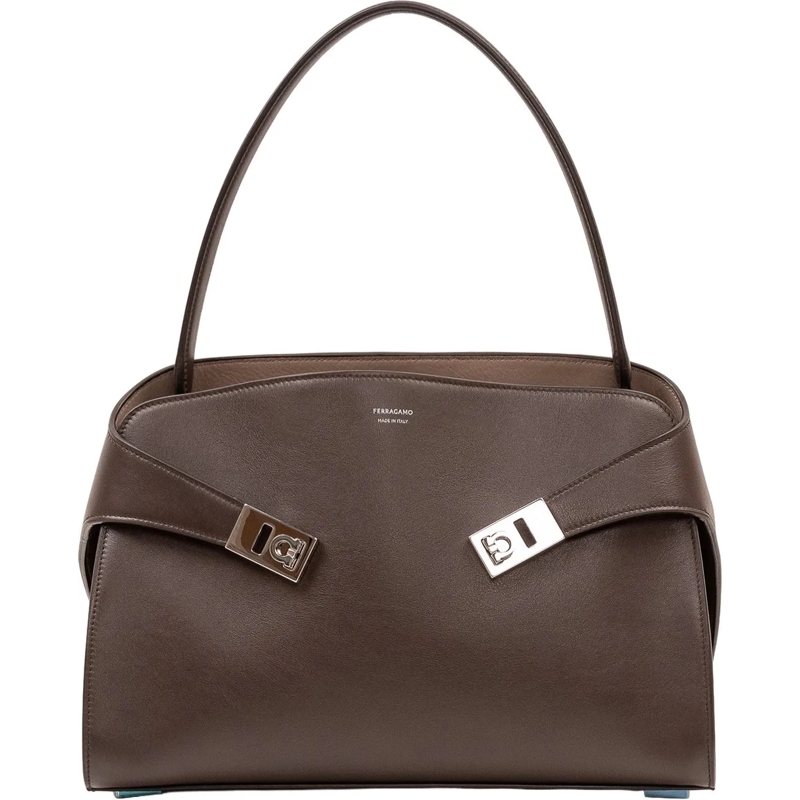 Salvatore Ferragamo Sac à bandoulière Borsa Hug a Spalla braun