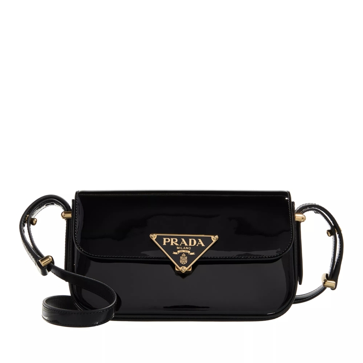 Black patent leather crossbody bag on sale