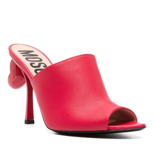 Moschino Sandaletten mit Absatz Sandals Red rot