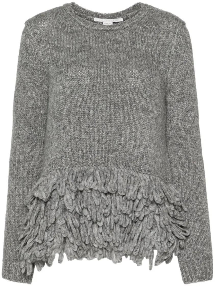 Stella McCartney - Wool Sweater - Größe S - grau