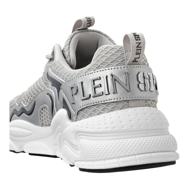 Plein Sport Low-Top-Sneaker Lo-Top Turnschuhe silber(Image 3)