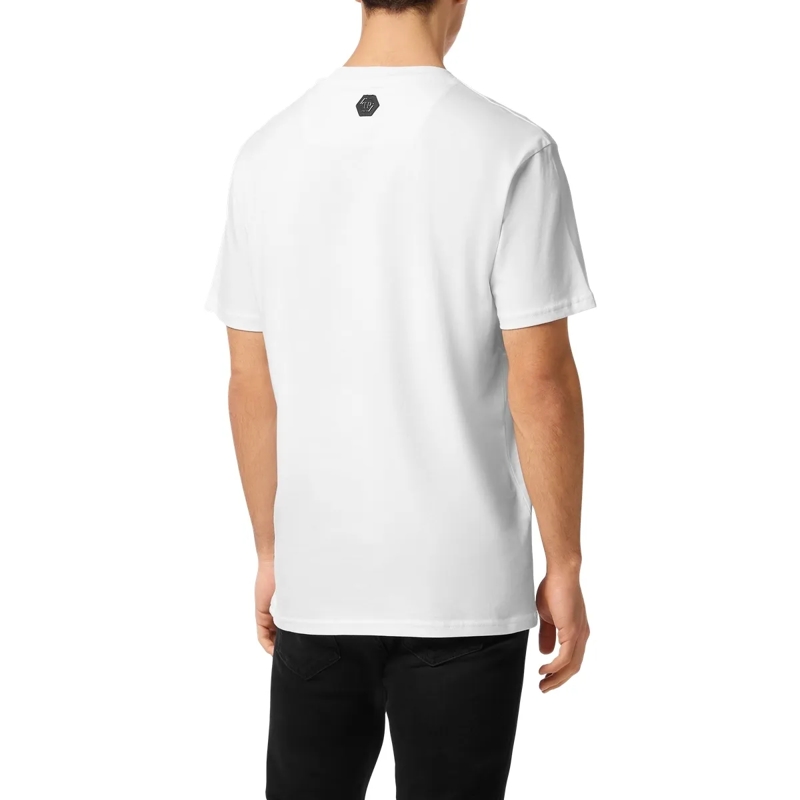 Philipp Plein T-Shirt T-Shirt Rundhalsausschnitt Ss Teddy weiss(Image 2)