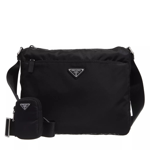 Prada Re-Naylon Shoulder Bag Black Cross body-väskor