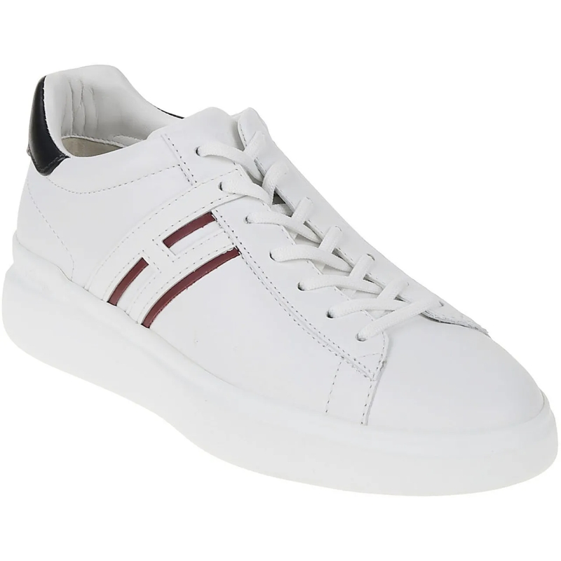 Hogan Low-Top-Sneaker Flat Shoes C Bianco Rosso weiß(Image 2)
