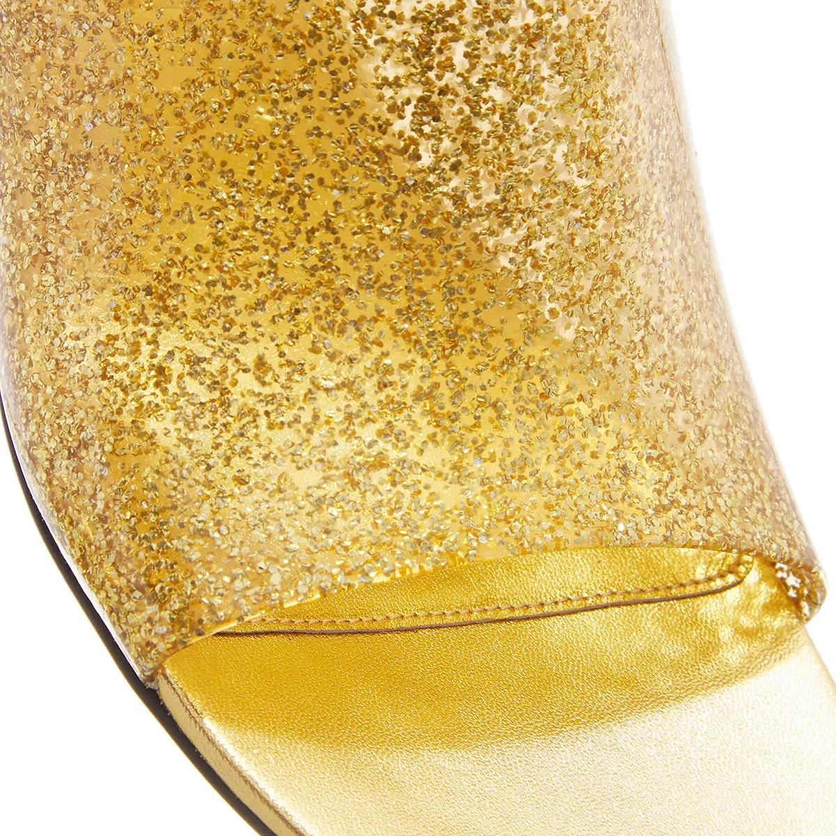 Loewe Pumps & high heels Toy Slide In Transparent Material in goud